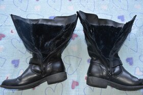 35 36 zimní boty s-tex kožené kozačky Magna - 17
