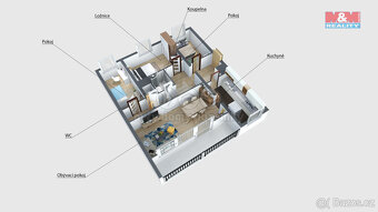 Prodej bytu 4+1, 84 m², Ústí nad Labem, ul. Čechova - 17