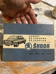 Manual Skoda 1050-120 francúzsky, Peugeot 203,403 atd - 17