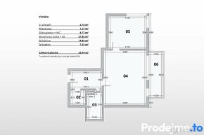 Prodej bytu 2+kk, 64 m2 - Za Plovárnou, Znojmo, ev.č. 01181 - 17