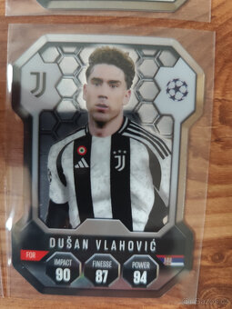 Fotbalové kartičky Match Attax 2024/25 - Chrome Shield - 17