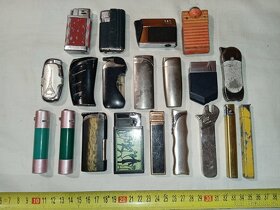 Zapalovače 90 ks IMCO, ZIPPO, PISTOLKA + 2 pouzdra - 17