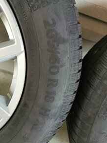 Alu kola 5x127 r18 zimni pneu 265/60 r18 - 17