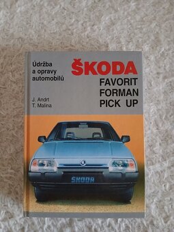 Knihy o údržbě Škoda Favorit - 17