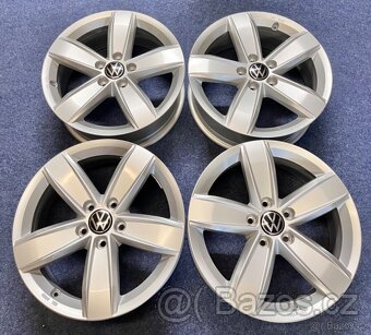 5x112 R17 originál alu disky Volkswagen Tiguan ET38 - 17