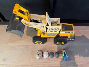 Playmobil 4038 a 4041, kolový nakladač a pasový dopravník - 17