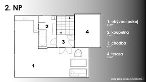 Prodej podílu 21/50 rodinného domu 170 m², pozemek 116 m² - 17