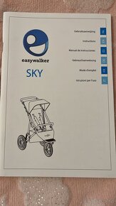 Easy Walker Sky korba, sporťák+ veškeré doplňky - 17