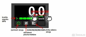 GPS HEKTÁROMĚR-TACHOMETR-RYCHLOMĚR - 17