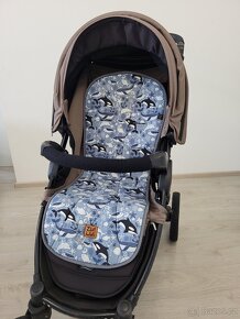 Kočárek Britax Römer B-Motion hnědý + příslušenství - 17