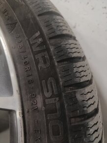 Alu Škoda Turbine antracit s pneu Nokian 225/40 R18 Zimní - 17