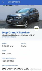 Jeep Grand Cherokee 3,O V6 250k Platinum 4WD AT - 17