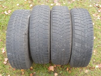 4x Obutá zimní sada kol na ŠKODA CITIGO  165/70 R14  4x 4,1M - 17