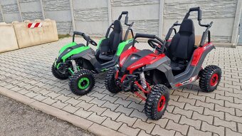 Dětská Bugina akumulátorová ECO MiniUTV Renegade 1200W 48V, - 17