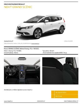 Renault Grand Scenic 4 z roku 08/2018. Motor 1.3TCe 140 EDC - 17