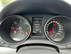 VW GOLF VI, 1.6 TDI, 129.405 km, BEZ KOROZE, nová STK - 17