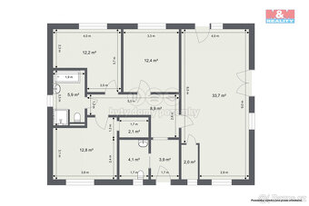 Prodej rodinného domu, 4+kk, 97 m², Loket, ul. Nad Hájovnou - 17