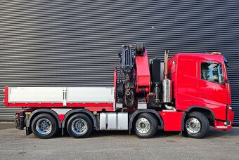 Volvo FH 540 - 8x4 – Tahač/Valník + HR+HMF 85 t/m + JIB + Na - 17