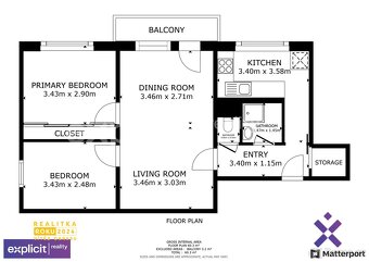 Pronájem byty 3+1, 62 m2 - Zlín - Malenovice, ev.č. 02132 - 17