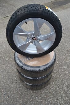 Zimní NOVÉ ALU Š.Scala, Kamiq,VW Taigo 205/50R17 Pirelli - 17