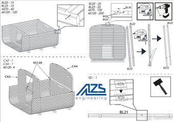 ZAHRADNÍ SUDOVÁ SAUNA QUADRO 240cm DIY - 17