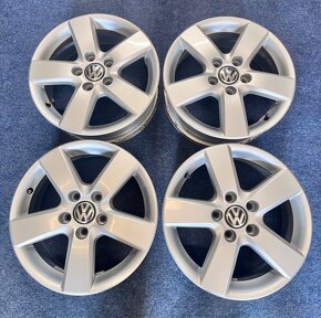 5x112 R16 Originál alu disky VW Golf VI. - 17