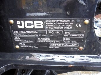 JCB 19C MInibagr - 17