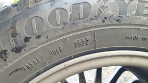 Zimní sada - disky Sparco 5x100, pneu GoodYear 195/65 R15 - 17