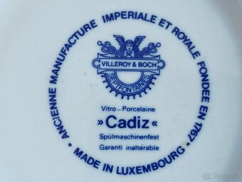 VINTAGE KÁVOVÝ SERVIS VILLEROY A BOCH LUCEMBURSKO - 17