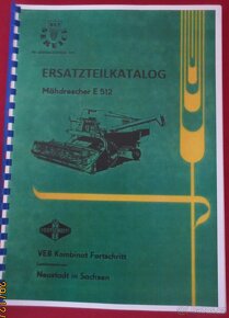 Kombajn E 517 katalog náhradních dílů - 17