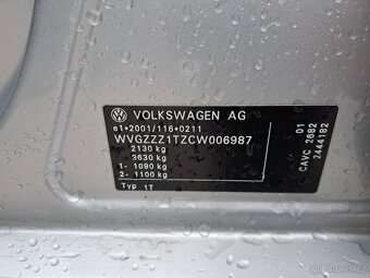 VW Touran 1.4TSI 103kw 2011 - 17