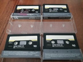 Retro audiokazety,VHS,CD,VHS,MC Cleaner a mc,adapter - 18
