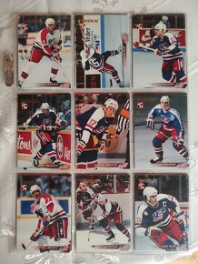 Predám hokejove karty komplet base set Wien 96 - 18