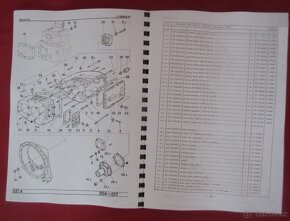 Katalog ND Liaz 151. 261 - 150.261 a převod. Praga 10P80.36 - 18