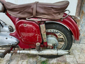 motocykl jawa čz kývačka 250 ccm typ 353 s TP SPZ 1956 - 18