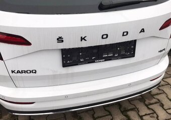 NAPIS SKODA ČERNY NAPIS LOGO ZNAK ŠKODA na kufor - 18