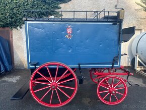 Restaurovaný poštovní vůz/Restored postal wagon. - 18