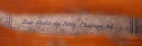 Pěkné celé staré housle VUILLAUME A PARIS - 18