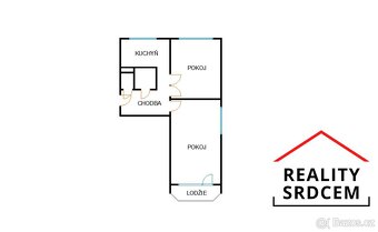 Prodej družs. bytu 2+1/55 m2 + lodžie na ul. Prameny, Karvin - 18