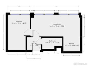 Prodej 2+kk, 36 m2, Praha 2 - Vinohrady - 18