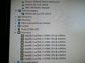 Herní PC Intel Core i7 4.0GHz, 16GB, GTX 1050Ti 4GB, SSD+HDD - 18
