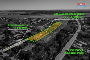 Prodej pozemku k bydlení, 4137 m², Ostrava - Krásné Pole - 18