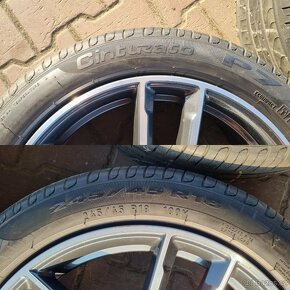 Alu kola BMW 5x112 9x18 ET44 8x18 ET30 dvourozměr Pirelli - 18