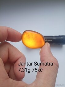 Tromlované Jantary Sumatra - 18