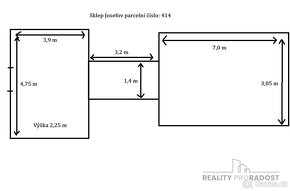 Prodej vinného sklepa 25m2 Josefov u Hodonína ,Vinný sklep J - 18