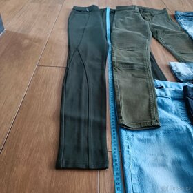 9x kalhoty vel. 140-XXS: jeans,legíny,rifle,... - 18