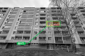 Pronájem bytu 1+1 s lodžií, Ulice Josefa Brabce, Ostrava-Mor - 18