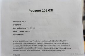 Peugeot 208 1.6 GTi 147 kW - 18