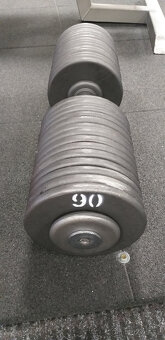 Profi jednoruční činky 2-100kg - 18