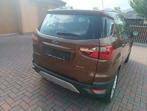 Ford Ecosport, NAJETO 83 TKM, benzin 1.5i - 82kW - 18